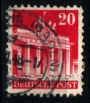 Stamps Germany -  Puerta de Brandrnburgo