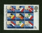 Stamps : Europe : United_Kingdom :  Elecciones al parlamento europeo