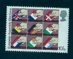 Stamps : Europe : United_Kingdom :  Elecciones al parlamento europeo