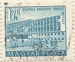 Stamps Hungary -  CSEPELI VASIPARI TANULÓ