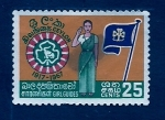 Stamps : Asia : Sri_Lanka :  50 Anive.chicas Escut