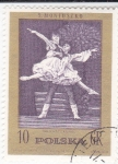 Stamps Poland -  ballet