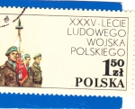 Stamps Poland -  XXXV ANIVERSARIO DEL EJÉRCITO POPULAR DE POLONIA
