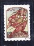 Stamps Poland -  Janosik el ladrón
