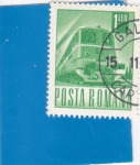 Stamps Romania -  tren electrico