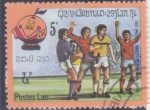 Sellos de Asia - Laos -  Mundial España'82