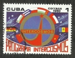 Sellos de America - Cuba -  Programa Intercosmos