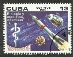 Stamps Cuba -  Biologia y Medicina Cosmica