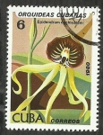 Stamps Cuba -  Epidendrum Cochieatum