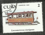 Stamps Cuba -  Locomotoras antiguas