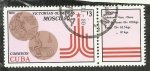Sellos de America - Cuba -  Victorias Olimpicas Moscu-80