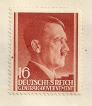 Stamps Poland -  Hitler