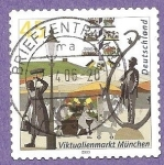 Stamps Germany -  INTERCAMBIO