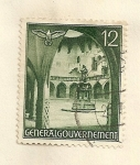 Stamps Poland -  Monumento a Copérnico