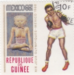 Sellos de Africa - Guinea -  OLIMPIADA MEXICO'68