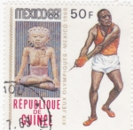 Stamps Guinea -  OLIMPIADA MEXICO'68