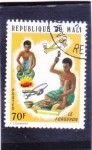 Stamps : Africa : Mali :  Forjador 