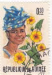 Stamps Guinea -  traje típico 