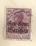 Stamps Poland -  Figura alegórica