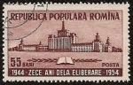 Stamps Romania -  10 años de la liberación - Final de la 2ª guerra mundial