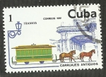 Sellos de America - Cuba -  Tranvia