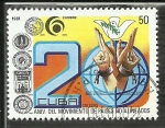 Stamps Cuba -  20 Aniversario del movimiento de paises no alineados