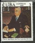 Stamps Cuba -  Centenario nacimiento de Fernando Ortiz