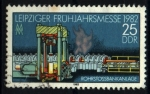 Stamps Germany -  Feria primaveral Leipzig