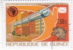 Stamps Guinea -  centenario U.P.U. (Unión Postal Universal)