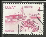 Sellos de America - Cuba -  Mariscos