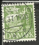 Stamps Denmark -  Galera