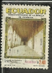 Stamps Ecuador -  Corredor del convento de San Agustin