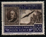 Stamps San Marino -  Centenario nacimiento