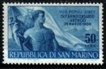 Stamps San Marino -  Día del Trabajador