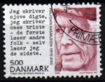 Stamps Denmark -  Escritor