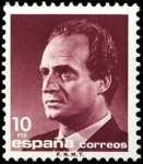 Stamps Spain -  ESPAÑA 1986 2833 Sello Serie Básica Rey D. Juan Carlos I Efigie 10 pts Usado Michel2723