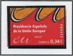 Stamps Spain -  Presidencia Española d' l' comunidades Europeas