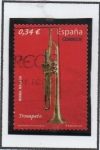 Stamps Spain -  Instrumentos Musicales: Trompeta
