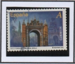 Stamps Spain -  Puerta d' l' Macarena