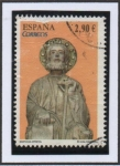 Sellos de Europa - Espaa -  Catedral d' Santiago: Apostos
