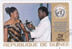 Stamps Guinea -  vacunación