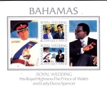 Sellos de America - Bahamas -  Boda principe Carlos y Lady Di 