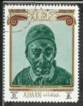 Stamps United Arab Emirates -  Ajman - Benedict XIII