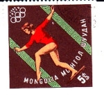 Stamps Mongolia -  OLIMPIADA TOKÍO´64