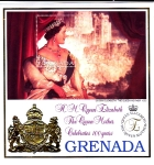 Stamps Grenada -  REINA ELIZABETH, REINA MADRE 100 AÑOS 
