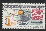 Sellos de Europa - Checoslovaquia -  2648 - Metro de Praga