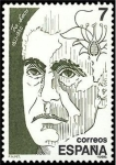 Stamps Spain -  ESPAÑA 1986 2853 Sello Nuevo Personajes Francisco Loscos Bernal (1823-1886) Yvert2468 Scott2482