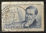 Stamps Chile -  Rubén Darío
