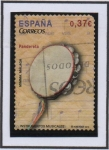 Stamps Spain -  Instrumentos Musicales:  Pandereta