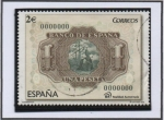 Stamps Spain -  Numismática. Billete d' Peseta